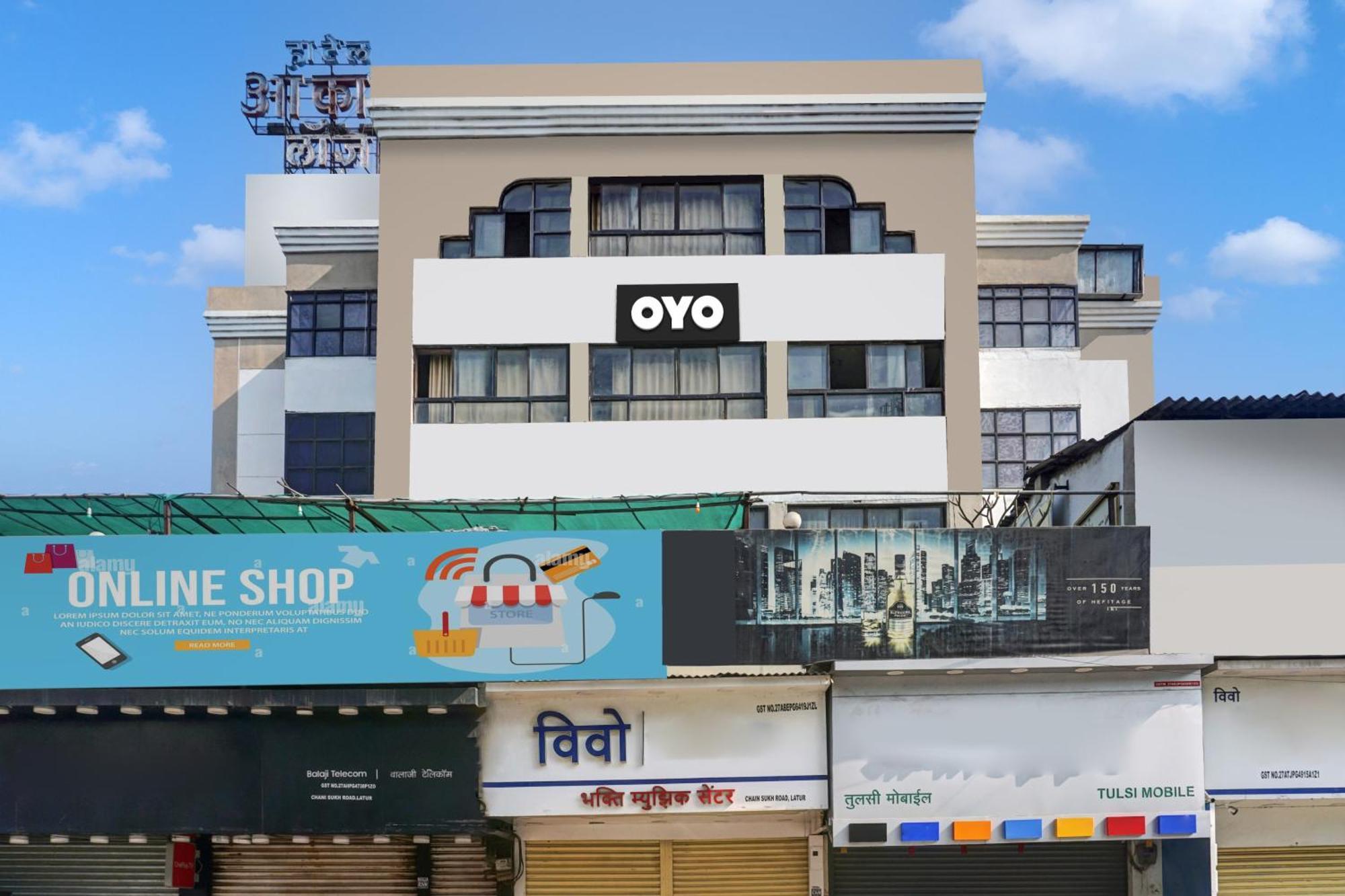 Hotel O Akash Lodge Latur ภายนอก รูปภาพ